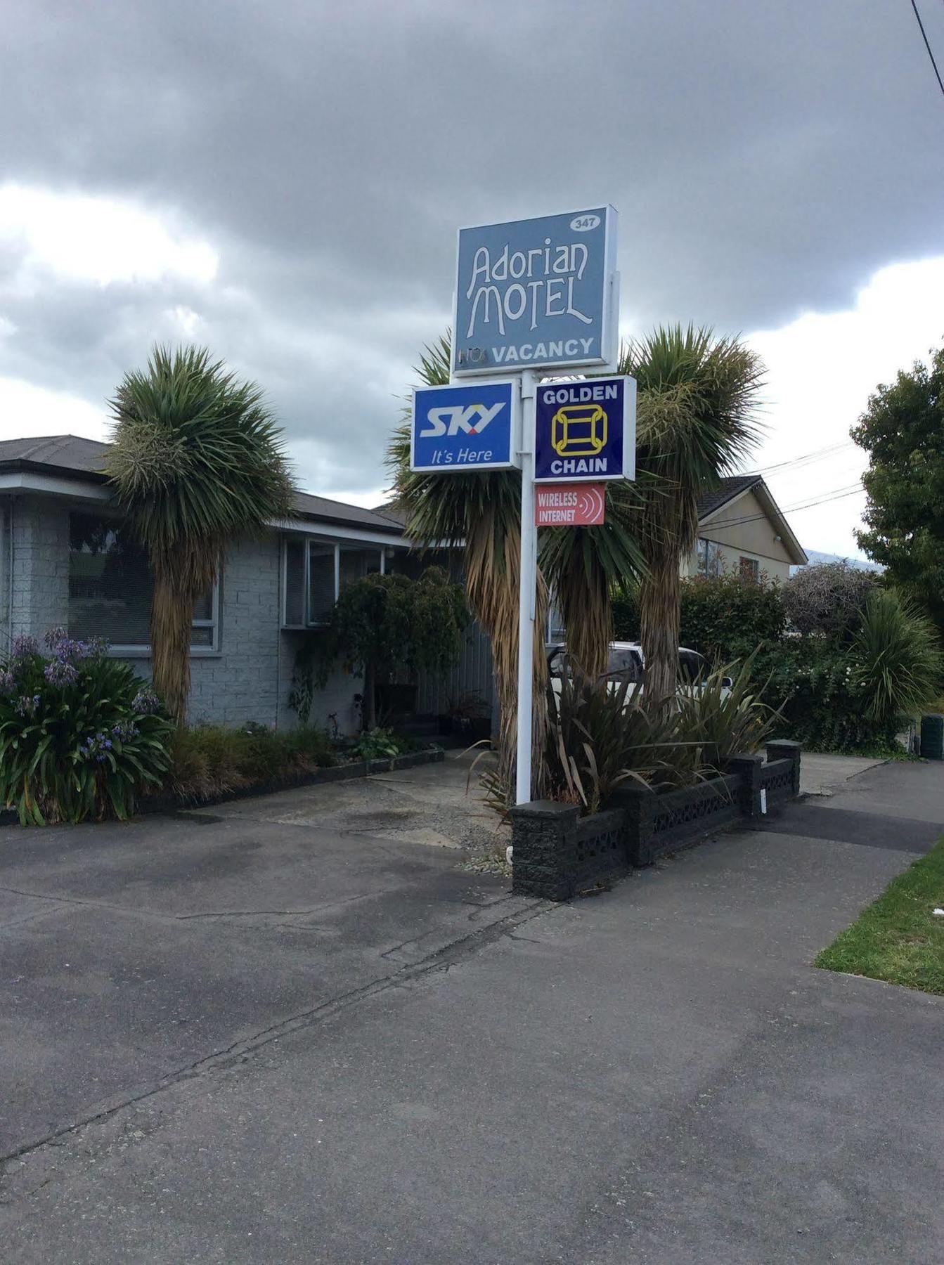 Adorian Motel Christchurch Eksteriør billede